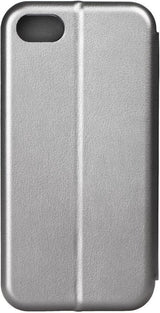 Кожен Калъф за iPhone 6/6s, Forcell Elegance Book Case, Сив (3)