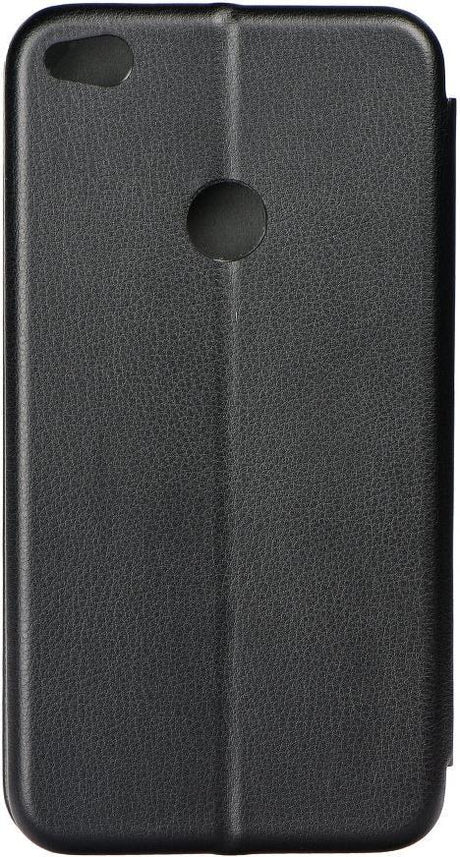 Кожен Калъф за Huawei P9 Lite 2017, Forcell Elegance Book Case, Черен (3)