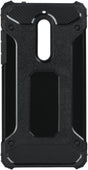 Противоударен Хибриден Калъф за Nokia 5, Forcell Armor Case, Черен