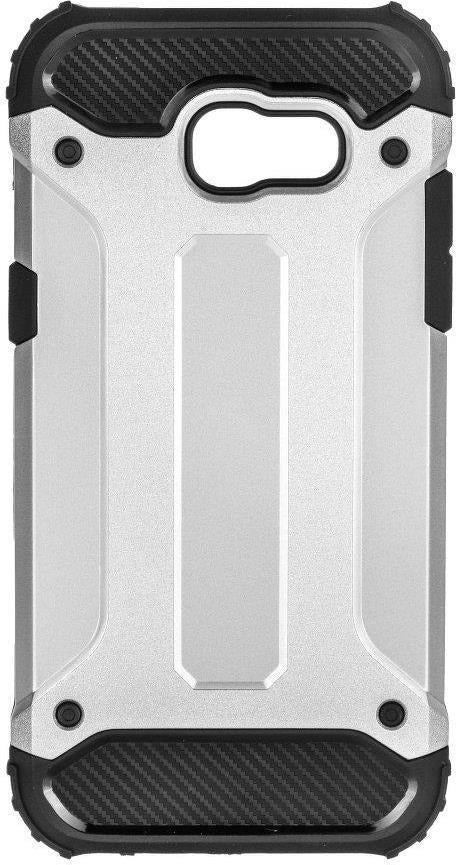 Противоударен Хибриден Калъф за Samsung A3 2017, Forcell Armor Case, Сребрист