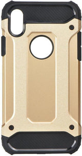 Противоударен Хибриден Калъф за iPhone XS/X, Forcell Armor Case, Златист