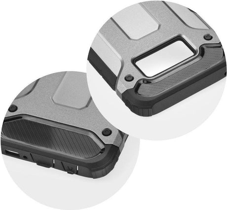 Противоударен Хибриден Калъф за Samsung Note 9, Forcell Armor Case, Сив (2)