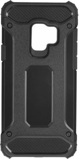 Противоударен Хибриден Калъф за Samsung S9, Forcell Armor Case, Черен