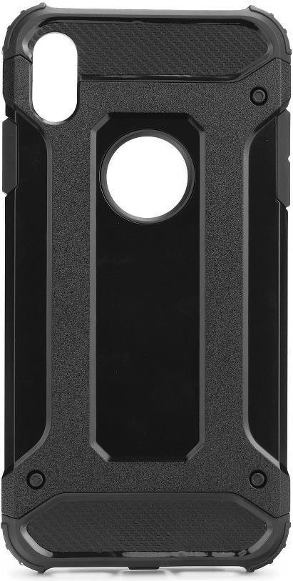 Противоударен Хибриден Калъф за iPhone XS Max, Forcell Armor Case, Черен