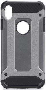 Противоударен Хибриден Калъф за iPhone XS Max, Forcell Armor Case, Сив