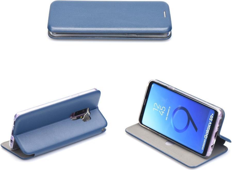 Кожен Калъф за Huawei P20, Forcell Elegance Book Case, Син (2)