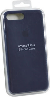 Оригинален Силиконов Калъф за Apple iPhone 8/7 Plus, Silicone Case Mmqu2 Midnight, Син (4)