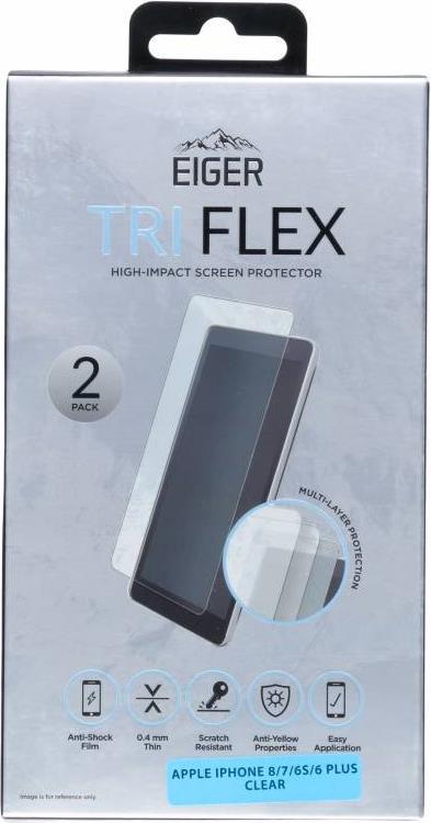 Удароустойчив Протектор за Samsung A9 2018, Eiger TriFlex Glass, Прозрачен