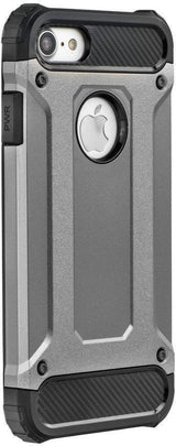 Противоударен Хибриден Калъф за Huawei P8 Lite, Forcell Armor Case, Сив