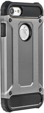 Противоударен Хибриден Калъф за Huawei P8 Lite, Forcell Armor Case, Сив