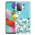 Силиконов Калъф за Samsung A72, Printing White Flower Case, Цветен