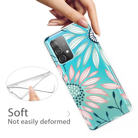 Силиконов Калъф за Samsung A52, Printing Chrysanthemum Case, Цветен (2)