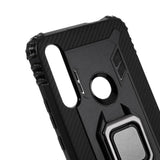 Калъф със Стойка-Пръстен за Huawei P Smart Z, Kickstand Armor Case, Черен (4)