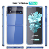 Удароустойчив Калъф за Samsung Galaxy Z Flip 3, Imak Crystal Case, Прозрачен (5)