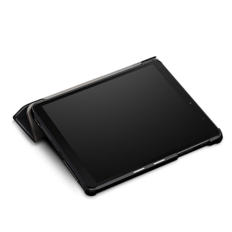 Калъф за Samsung Galaxy Tab A 8.0 2019 with S Pen, Tri-Fold Leather Case, Черен (7)