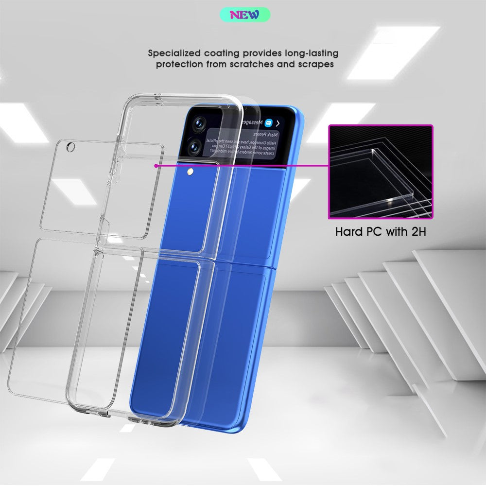 Удароустойчив Калъф за Samsung Galaxy Z Flip 3, Imak Crystal Case, Прозрачен (6)