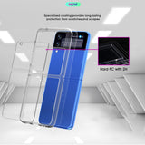 Удароустойчив Калъф за Samsung Galaxy Z Flip 3, Imak Crystal Case, Прозрачен (6)