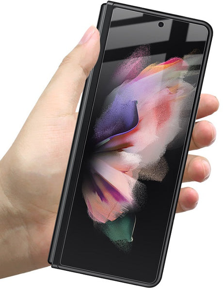 Комплект Протектори за Samsung Z Fold 3, iMAK Soft Folio Glass, Прозрачен (2)