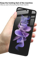 Комплект Протектори за Samsung Z Flip 3, iMAK Soft Folio Glass, Прозрачен (3)