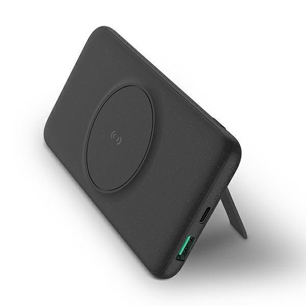 Външна Батерия с Magsafe за iPhone 12 и 13, Uniq USB-C PD20W Wireless 10000mAh, Черен (2)