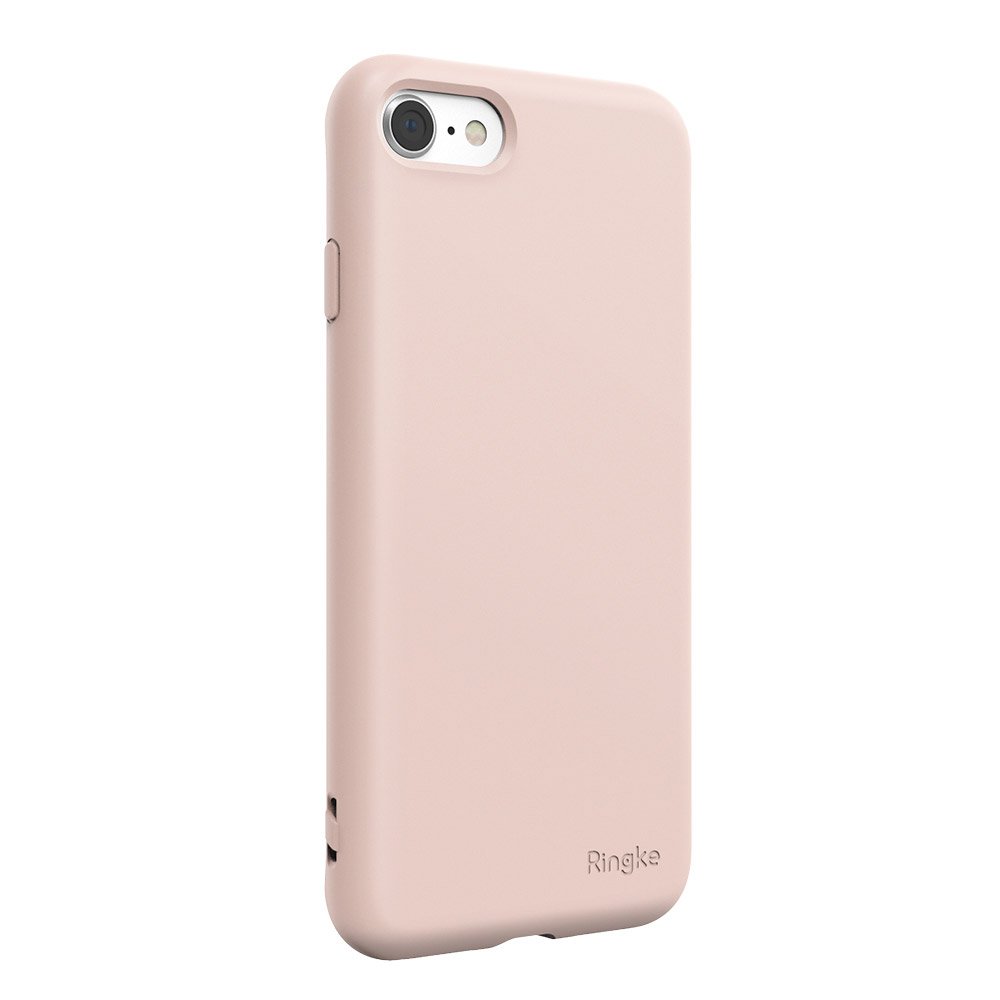 Противоударен Силиконов Калъф за iPhone SE 2022/2020 8/7, Ringke Air Case, Розов (2)
