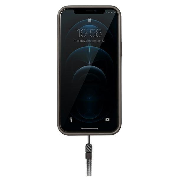 Калъф с Лента за Ръка за iPhone 12/Pro, Uniq Heldro Antimicrobial Case, Камуфлажен (6)