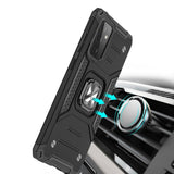 Калъф със Стойка-Пръстен за Samsung A72, Armor Style Case, Черен (5)