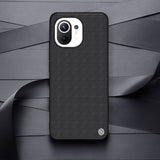 Калъф с Фибро Влакна за Xiaomi Mi 11, Nillkin Textured Case, Черен (7)