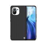 Калъф с Фибро Влакна за Xiaomi Mi 11, Nillkin Textured Case, Черен (3)