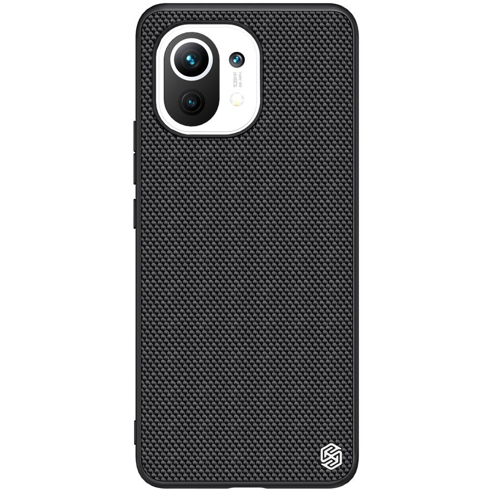 Калъф с Фибро Влакна за Xiaomi Mi 11, Nillkin Textured Case, Черен