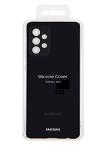 Оригинален Силиконов Калъф за Samsung A52, Silicone Cover Case EF-PA525TBE, Черен (6)