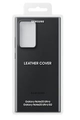 Оригинален Кожен Калъф за Samsung Note 20 Ultra, Leather Cover Case EF-VN985LBE, Черен (5)