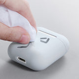 Калъф за Слушалки за Apple AirPods 2, Baseus Silicone Case, Черен (7)