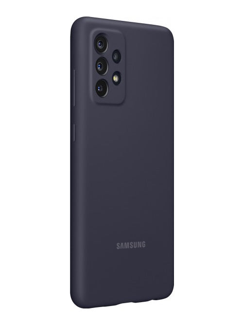 Оригинален Силиконов Калъф за Samsung A52, Silicone Cover Case EF-PA525TBE, Черен (2)