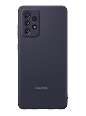 Оригинален Силиконов Калъф за Samsung A72, Silicone Cover Case EF-PA725TBEGWW, Черен