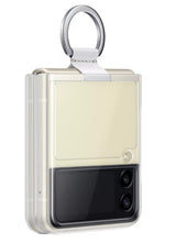 Оригинален Поликарбонатен Калъф за Samsung Z Flip 3, Clear Ring Cover Case EF-QF711CTE, Прозрачен (3)