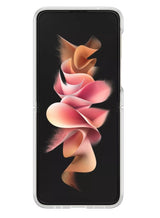 Оригинален Поликарбонатен Калъф за Samsung Z Flip 3, Clear Ring Cover Case EF-QF711CTE, Прозрачен (2)