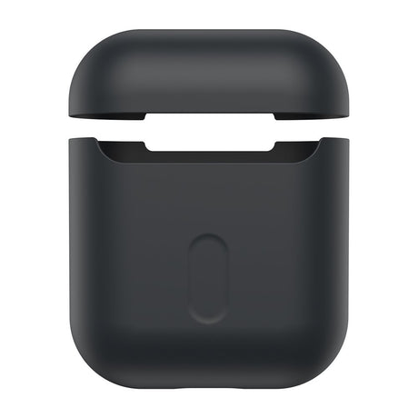 Калъф за Слушалки за Apple AirPods 2, Baseus Silicone Case, Черен (5)