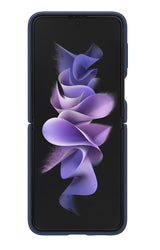 Оригинален Силиконов Калъф за Samsung Z Flip 3, Silicone Ring Cover Case EF-PF711TNE, Син (5)