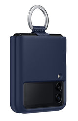 Оригинален Силиконов Калъф за Samsung Z Flip 3, Silicone Ring Cover Case EF-PF711TNE, Син (2)