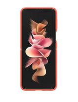 Оригинален Силиконов Калъф за Samsung Z Flip 3, Silicone Ring Cover Case EF-PF711TNPE, Корал (7)
