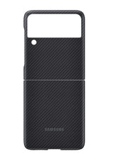 Оригинален Карбонов Калъф за Samsung Z Flip 3, Aramid Case EF-XF711SBEGWW, Черен (6)