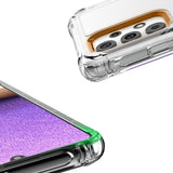 Противоударен Силиконов Калъф за Samsung A22 4G, Araree Flexield Case, Прозрачен (3)
