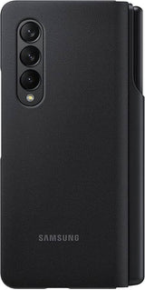 Оригинален Калъф с Писалка за Samsung Z Fold 3, Flip Cover with Pen Book Case EF-FF92PCBE, Черен (4)