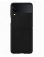 Оригинален Кожен Калъф за Samsung Z Flip 3, Leather Case EF-VF711LBEGWW, Черен