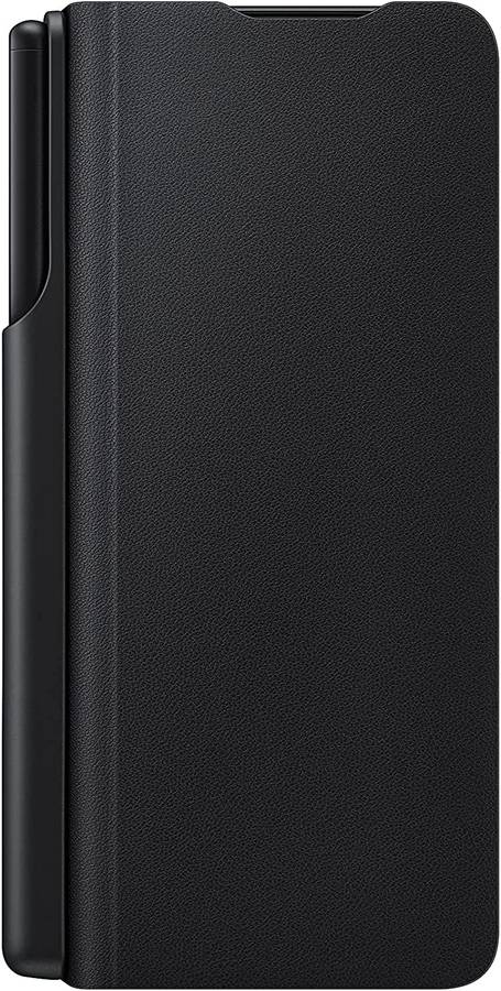 Оригинален Калъф с Писалка за Samsung Z Fold 3, Flip Cover with Pen Book Case EF-FF92PCBE, Черен (7)
