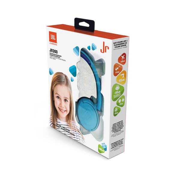 Детски Слушалки, JBL JR 300 Headphones Jack 3.5mm, Син (5)