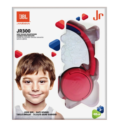 Детски Слушалки, JBL JR 300 Headphones Jack 3.5mm, Червен (7)