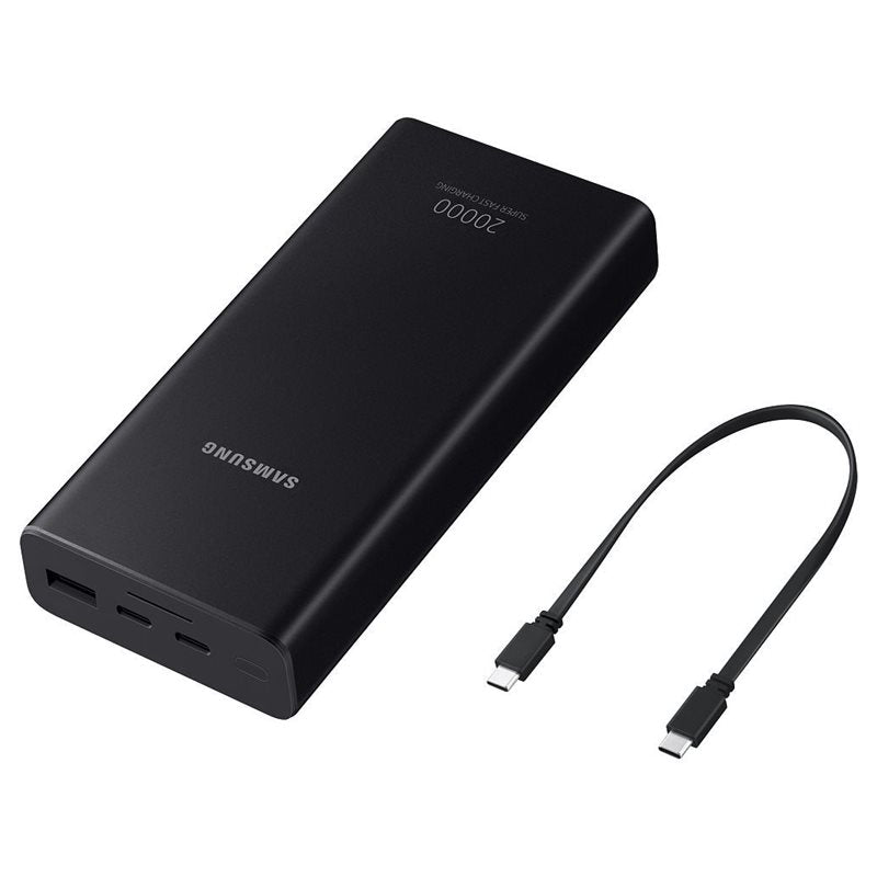 Външна Батерия с Бързо Зареждане, Samsung EB-P5300XJE 20000 mAh 25W, Черен (2)