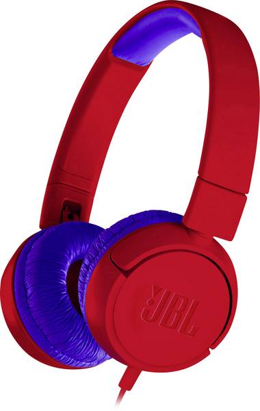 Детски Слушалки, JBL JR 300 Headphones Jack 3.5mm, Червен